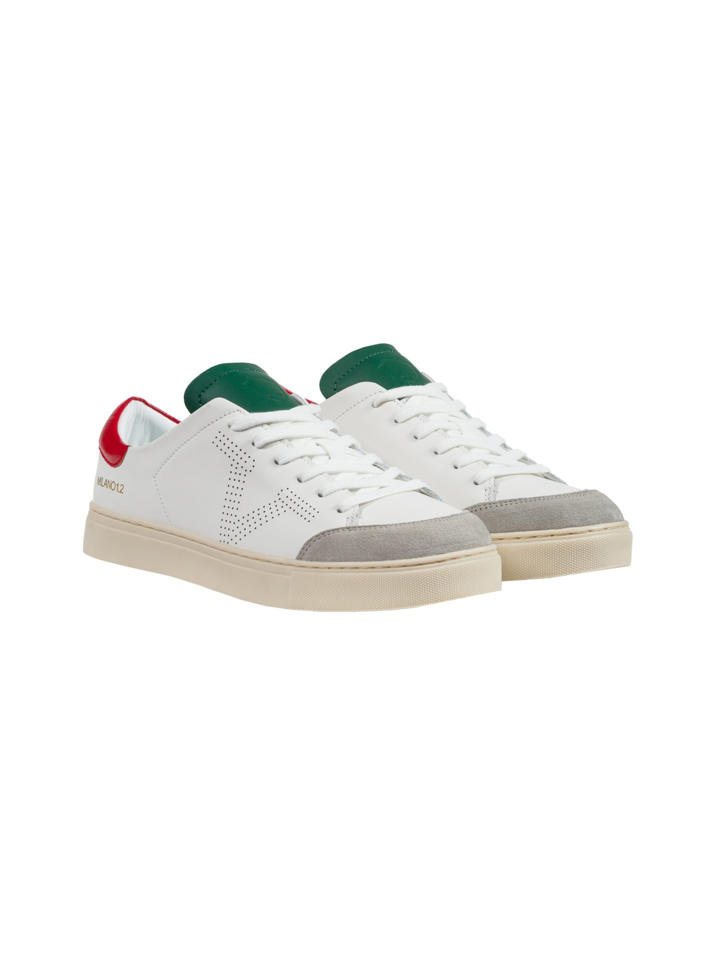 19V69 ITALIA Platform trainers 'Milano 1.2' in White