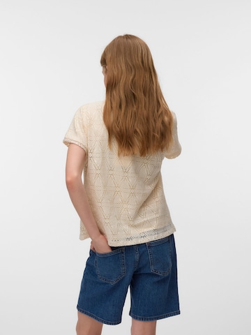 Vero Moda Girl Shirt 'VMMaya' in Wit