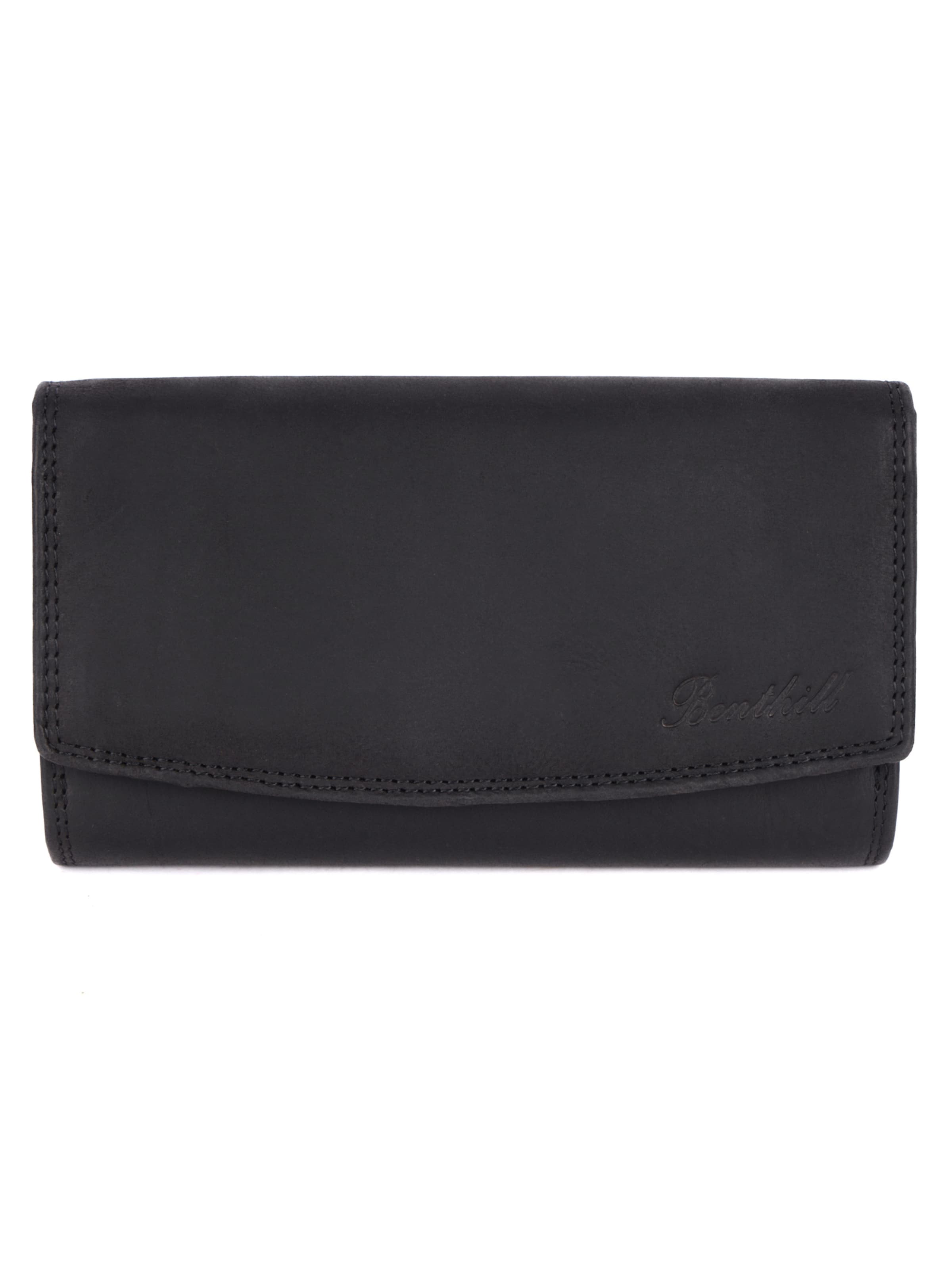 Benthill Wallet in Black: front