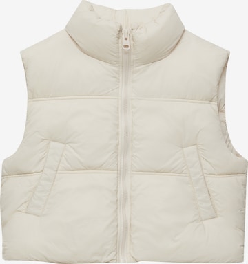 Pull&Bear Vest i beige: forside