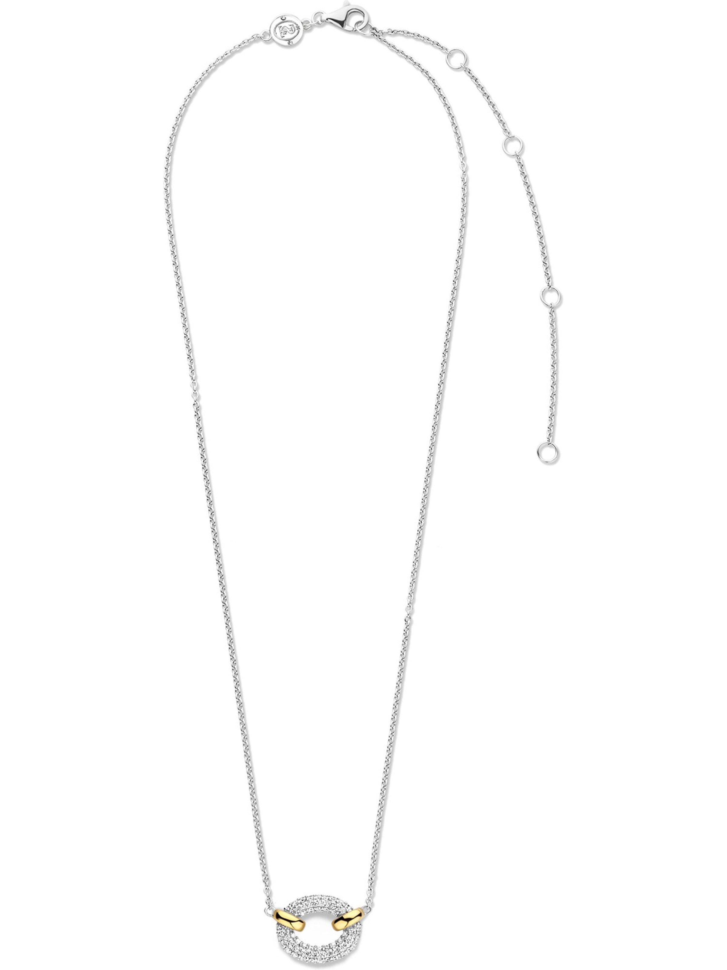 Ti Sento Milano Kette in Silber: Vorderseite