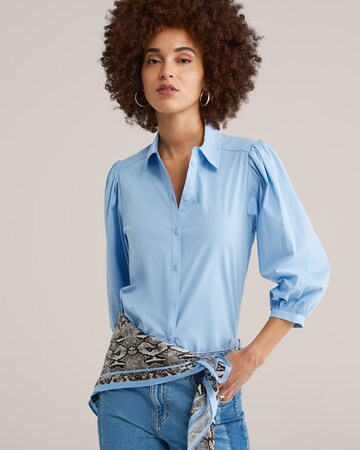 WE Fashion Bluza | modra barva: sprednja stran