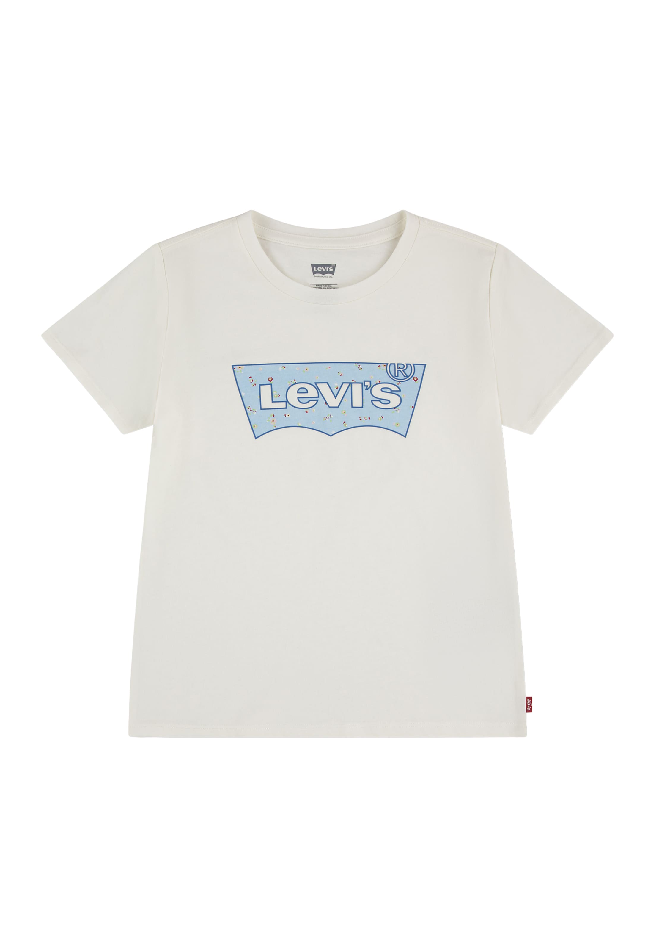 Levi's Kids Shirt 'SEASONAL' in White: front