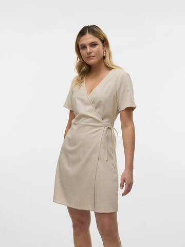 VERO MODA Jurk 'VMMymilo' in Zilver: voorkant