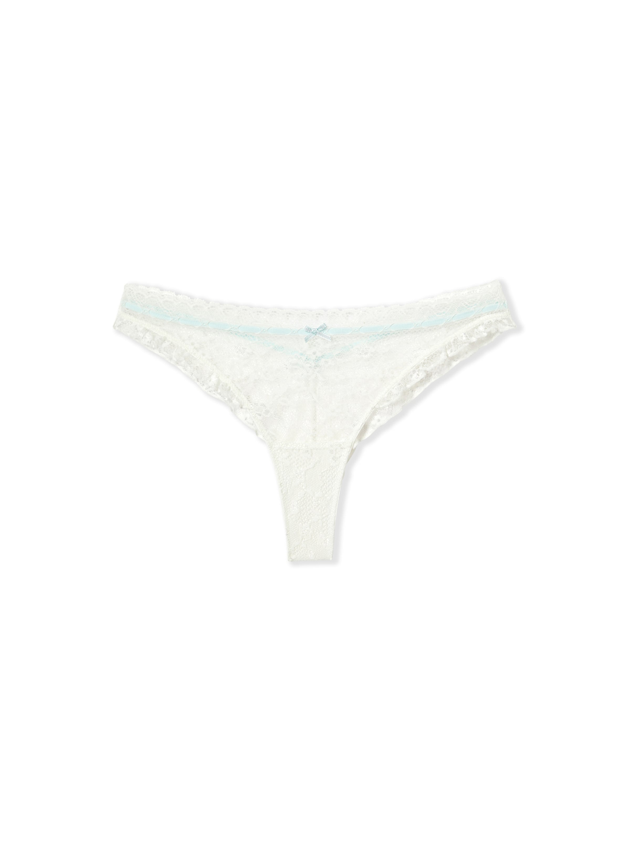 ETAM Thong 'Malice' in XXS in Light beige / Mint, Item view
