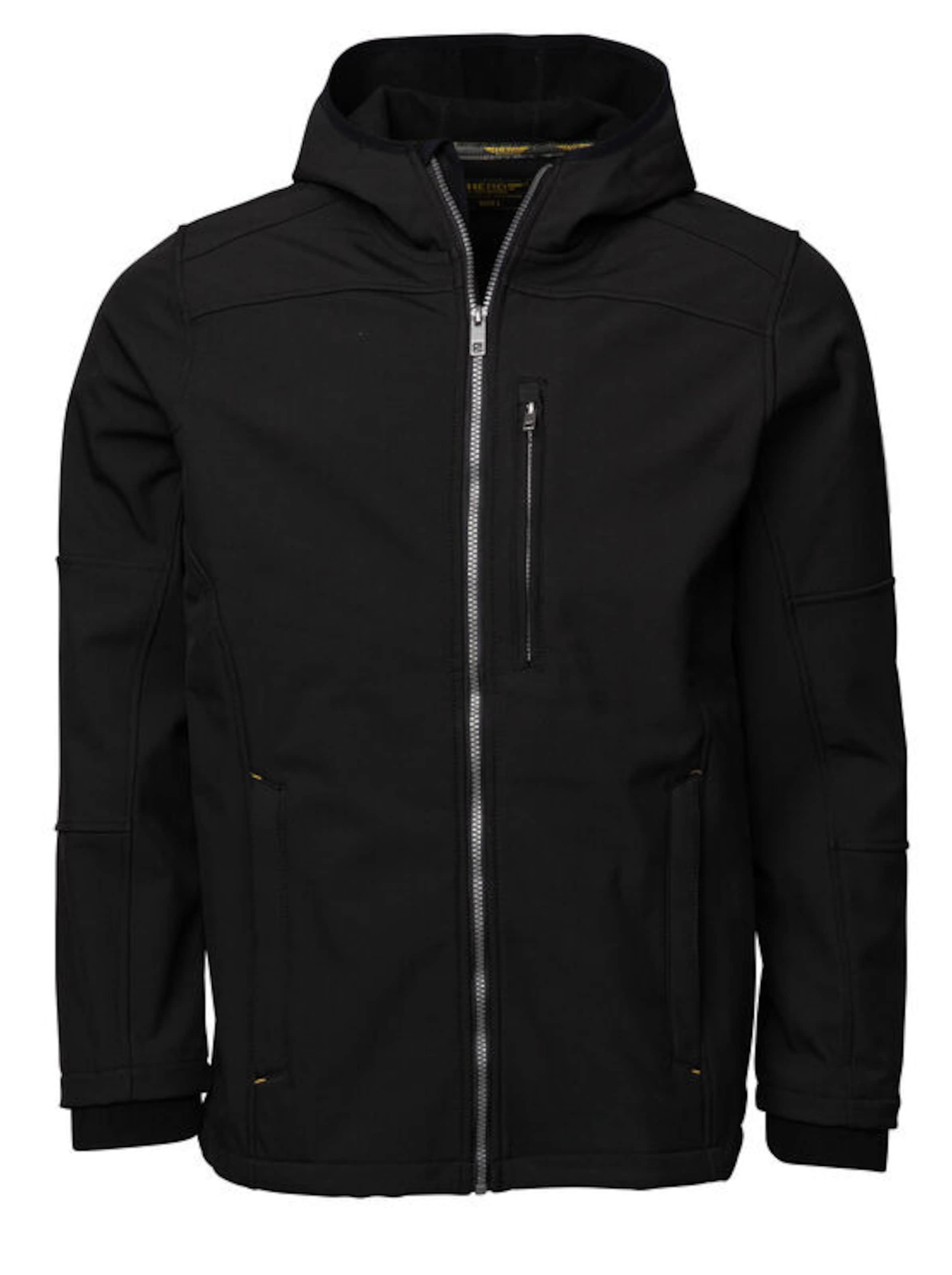 Hero Funktionsjacke 'Joey' in Schwarz: Vorderseite