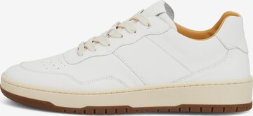 Sneaker bassa di Boggi Milano in bianco: frontale