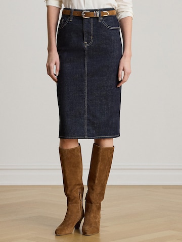 Jupe Lauren Ralph Lauren en bleu : devant