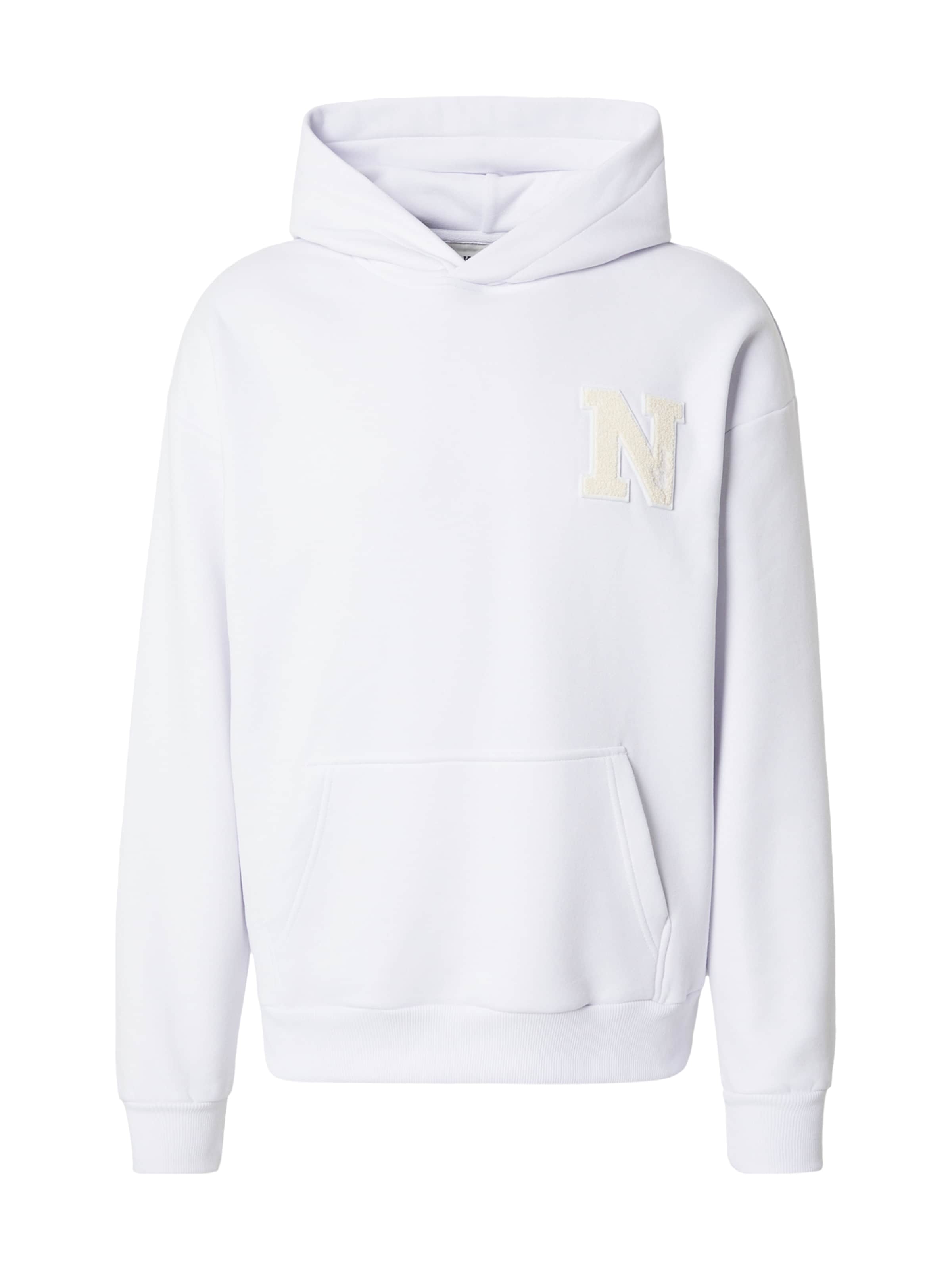 Sweat-shirt naketano en blanc : devant