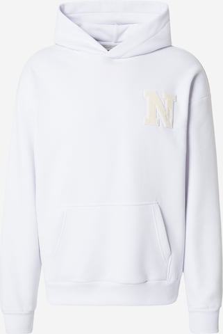 Sweat-shirt naketano en blanc : devant