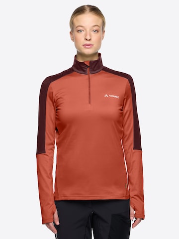 VAUDE Sports sweater in Red: front
