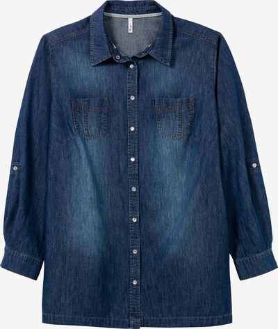 SHEEGO Blouse in Blue denim, Item view
