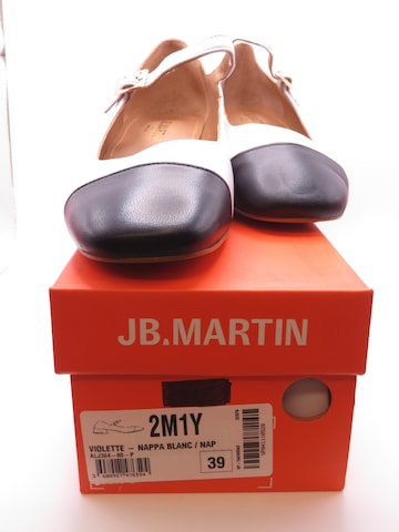 JB MARTIN - Zapatos con plataforma 'Violette' en blanco