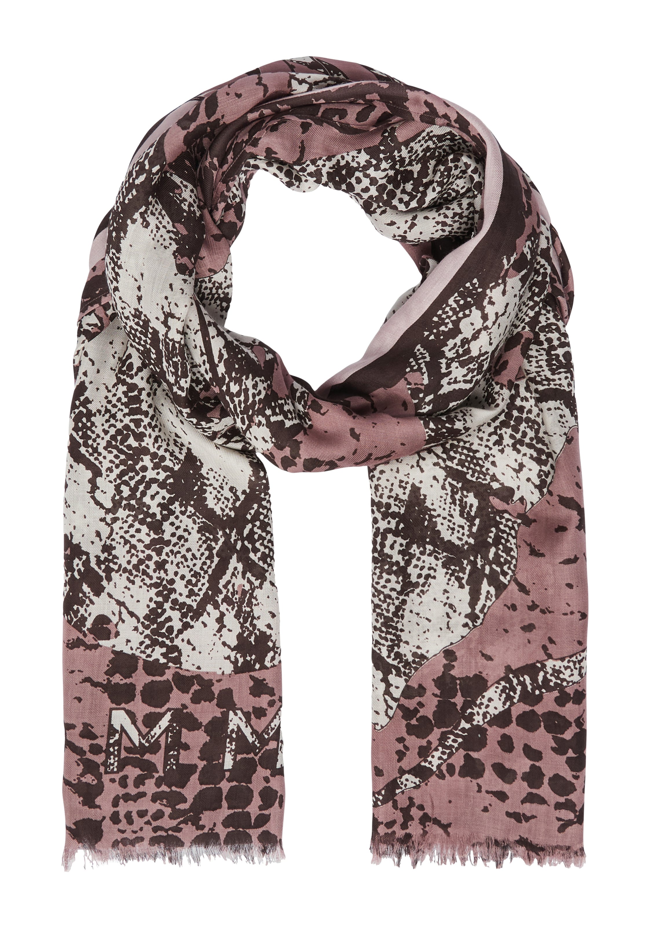 COMMA Scarf in Pink: front