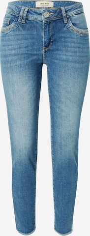 MOS MOSH Skinny Jeans in Blue: front