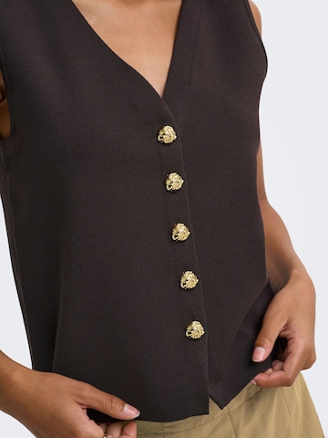 Gilet JDY en marron