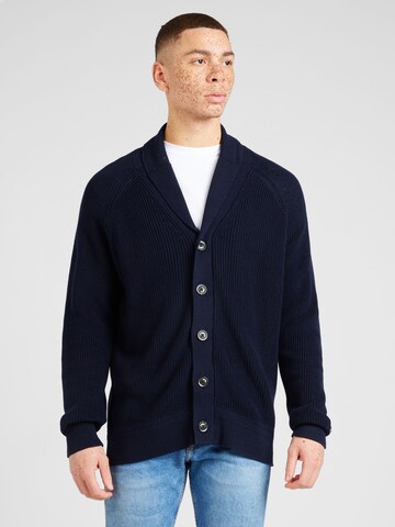 TOMMY HILFIGER Kardigan – modrá: přední strana