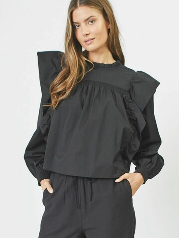 co'couture Bluse in Schwarz: Vorderseite