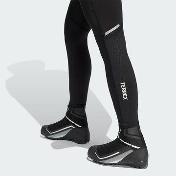 ADIDAS TERREX Skinny Sportovní kalhoty 'Xperior' – černá