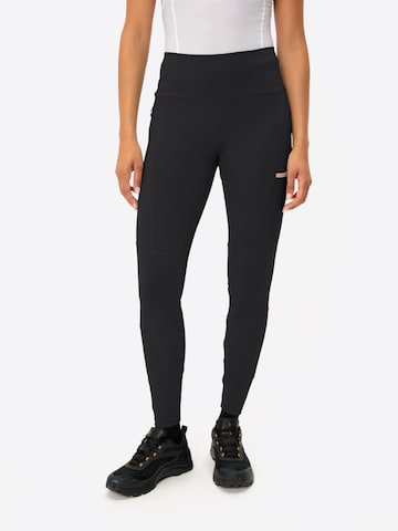 VAUDE Skinny Outdoor Pants 'Scopi II' in Black: front