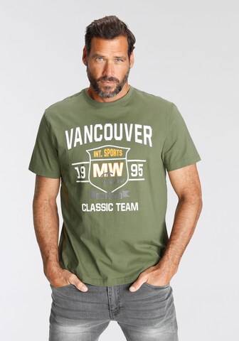 Man's World Shirt in Green: front