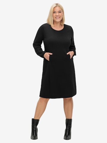 SHEEGO Kleid in Schwarz