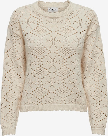 ONLY Pullover 'GAIL' i beige: forside