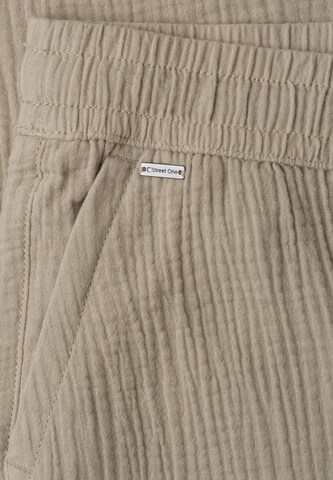 STREET ONE Loosefit Hose in Beige