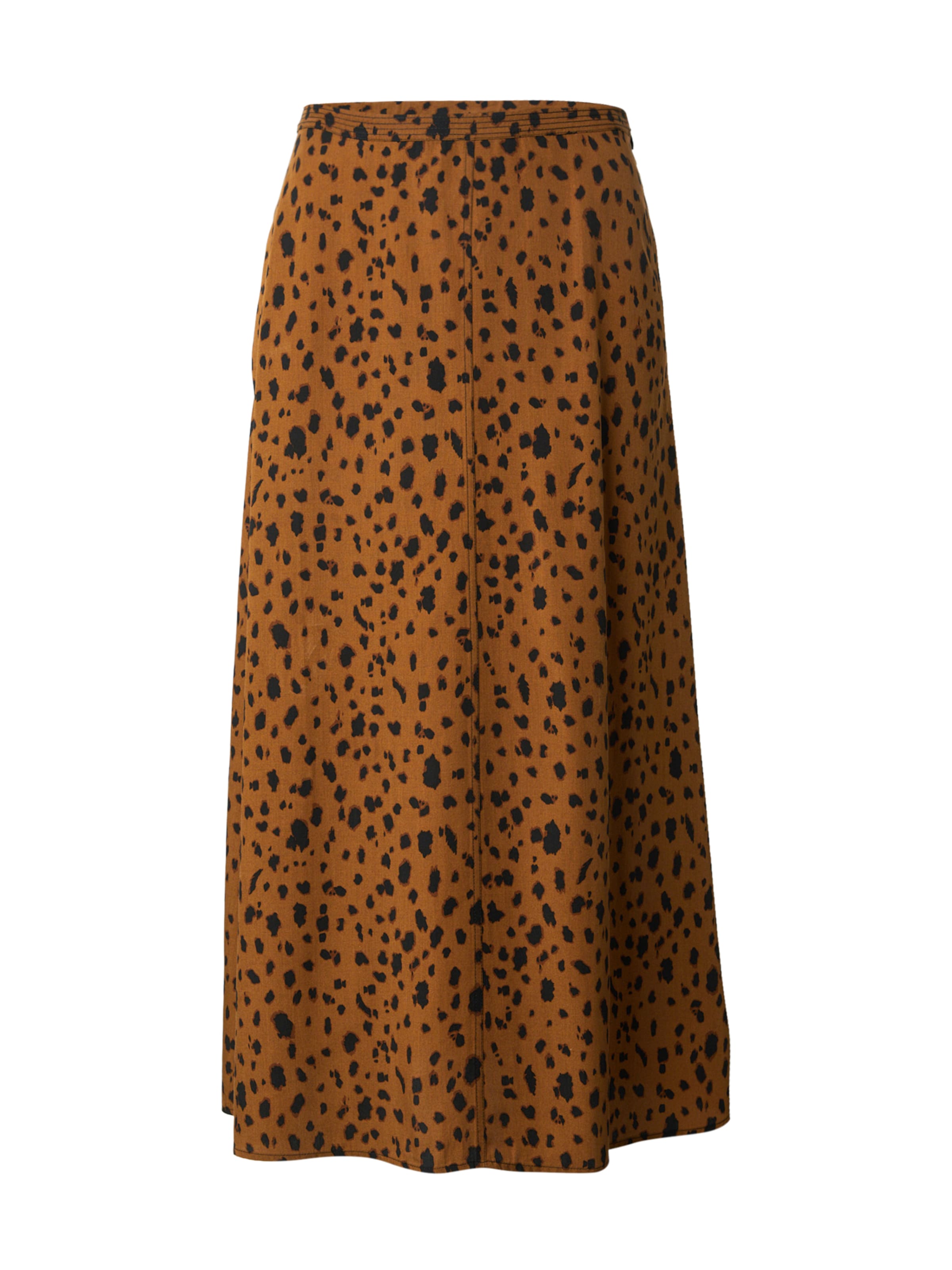 ARMEDANGELS Rok 'WOLAARIA LEOPA' in Bruin: voorkant