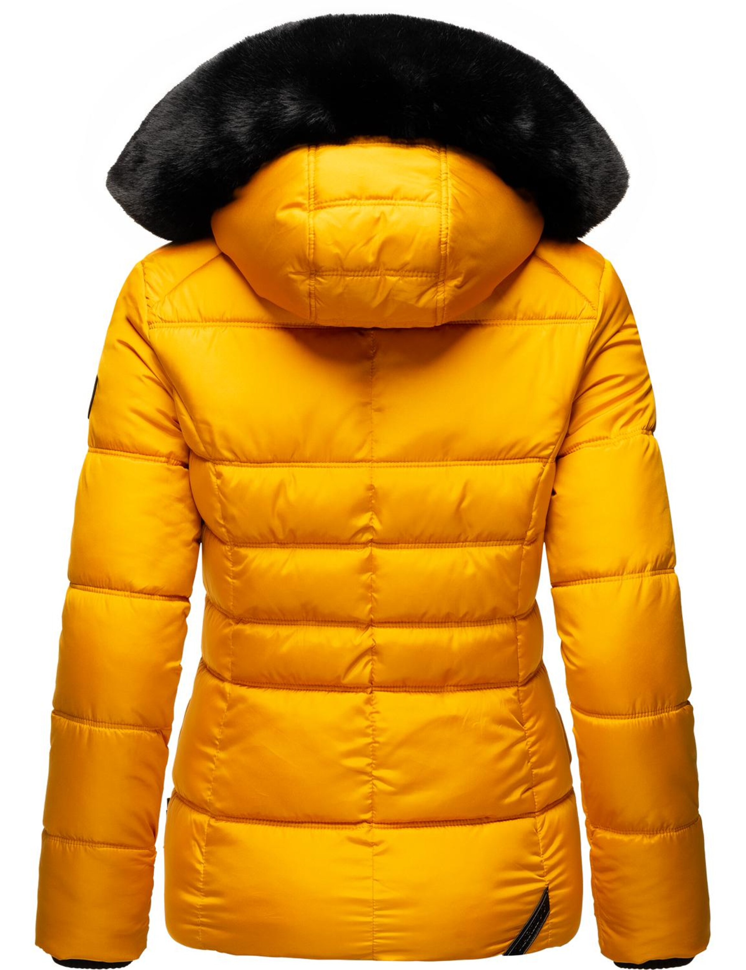 MARIKOO Winter jacket 'Loveleen' in Yellow