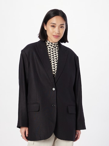 Blazer 'Liv' di WEEKDAY in nero: frontale