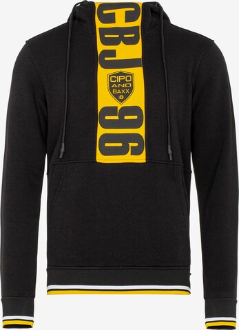 CIPO & BAXX Sweatshirt in Black: front