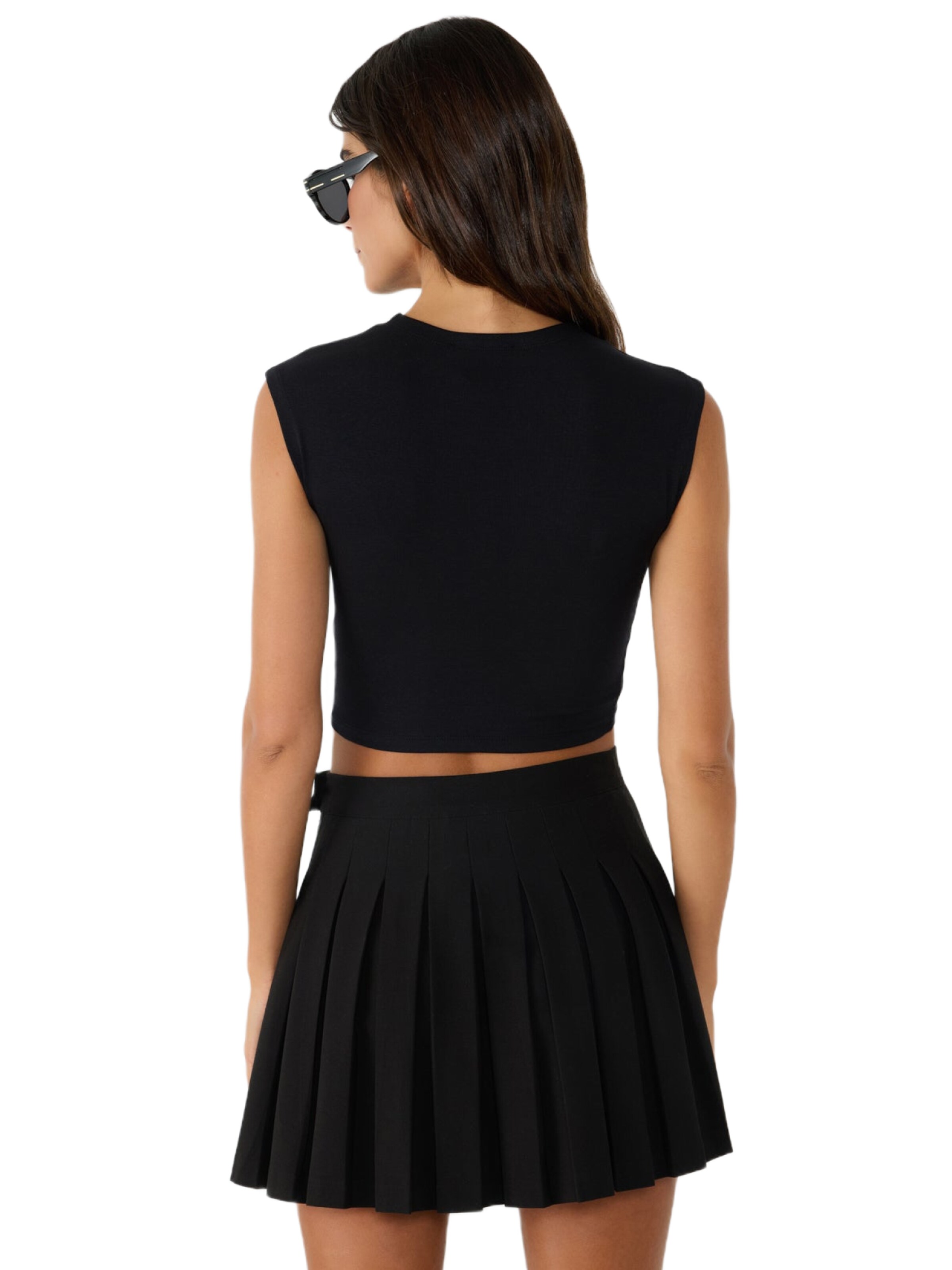 No Matter What Top in Black