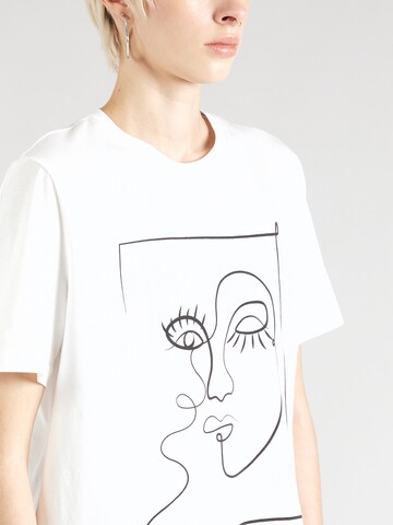 T-shirt 'SYBIL' VILA en blanc