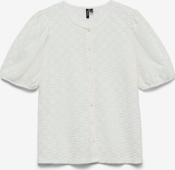 VERO MODA Bluse 'VMFlower' in Weiß: Vorderseite