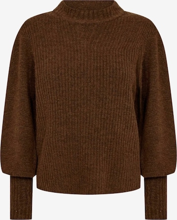 Soyaconcept - Pullover 'Nessie 60' em castanho: frente