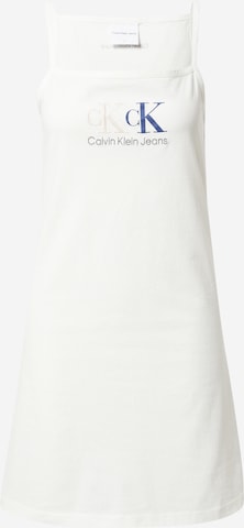 balts Calvin Klein Jeans Vasaras kleita: no priekšpuses