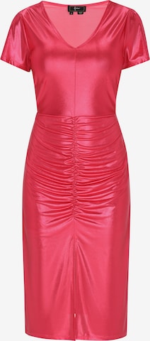 faina Kleid in Pink: Vorderseite