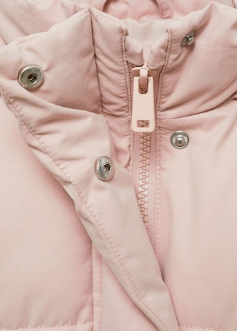 MANGO KIDS Frakke 'Vega' i pink