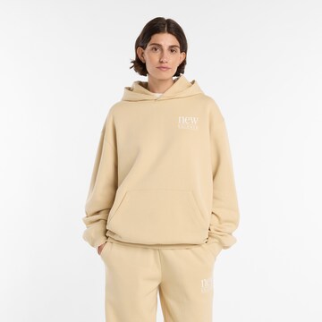new balance Sweatshirt in Yellow: front