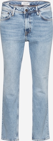 Coupe slim Jean 'Clark' JACK & JONES en bleu : devant