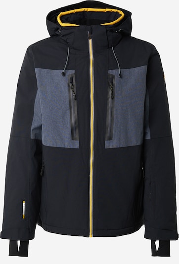 Sportinė striukė 'KSW 47' iš KILLTEC, spalva – pilka / juoda, Prekių apžvalga