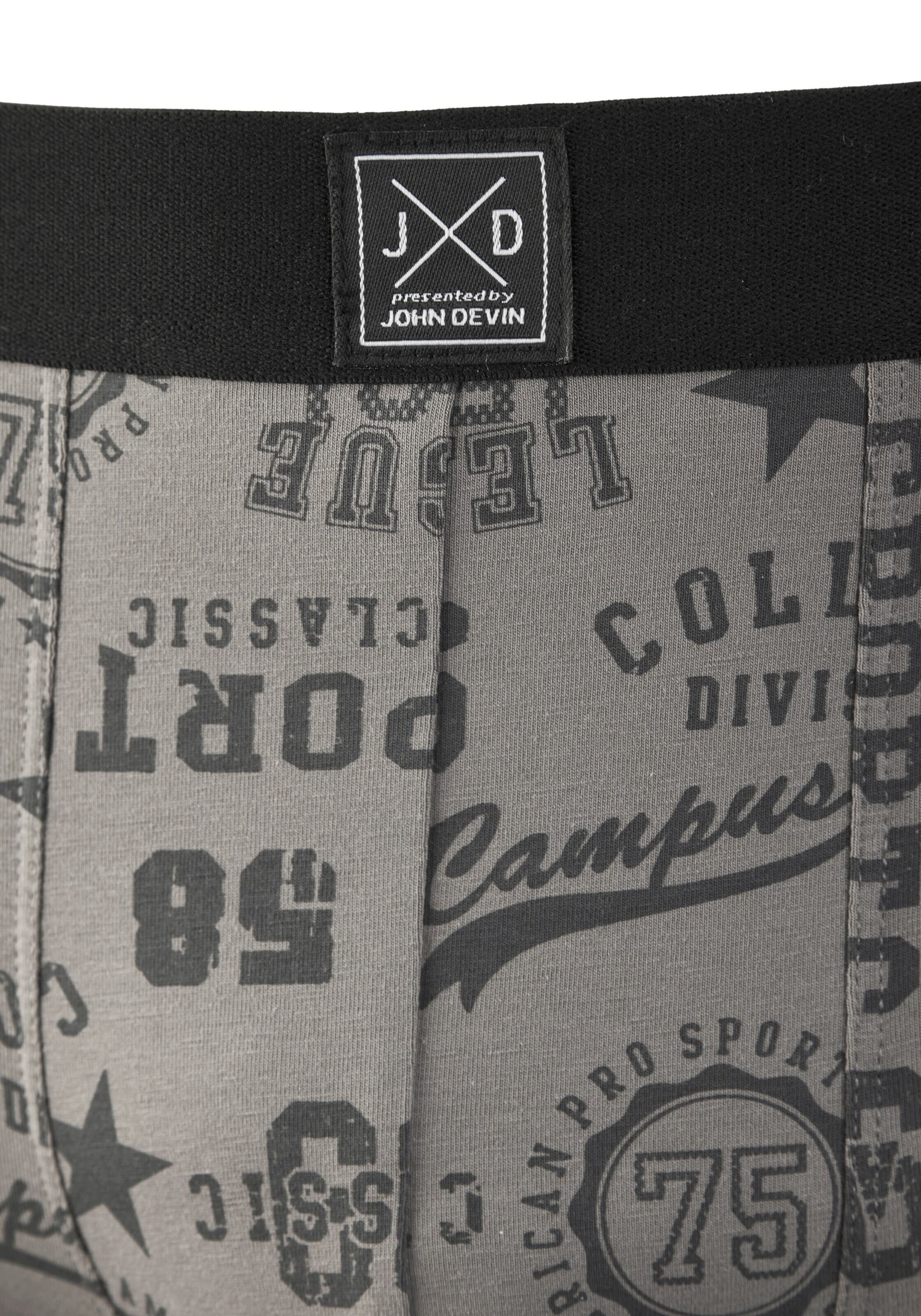 JOHN DEVIN Boxer shorts in Grey
