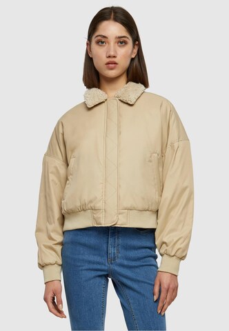 Veste mi-saison Urban Classics en beige : devant