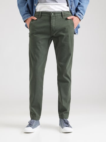 LEVI'S ® Tapered Lærredsbukser 'XX Chino Standard' i grøn: forside