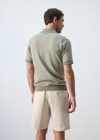 MANGO MAN Pullover 'Petonet' in Grün