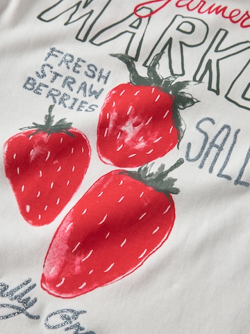 NAME IT Μπλουζάκι 'NMFJAYSLINE' σε λευκό