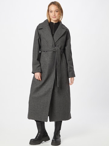 WEEKDAY Between-Seasons Coat 'Kia' in Grey: front