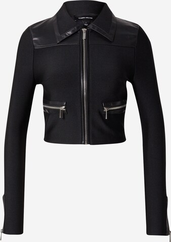 Karen Millen Between-Season Jacket in Black: front