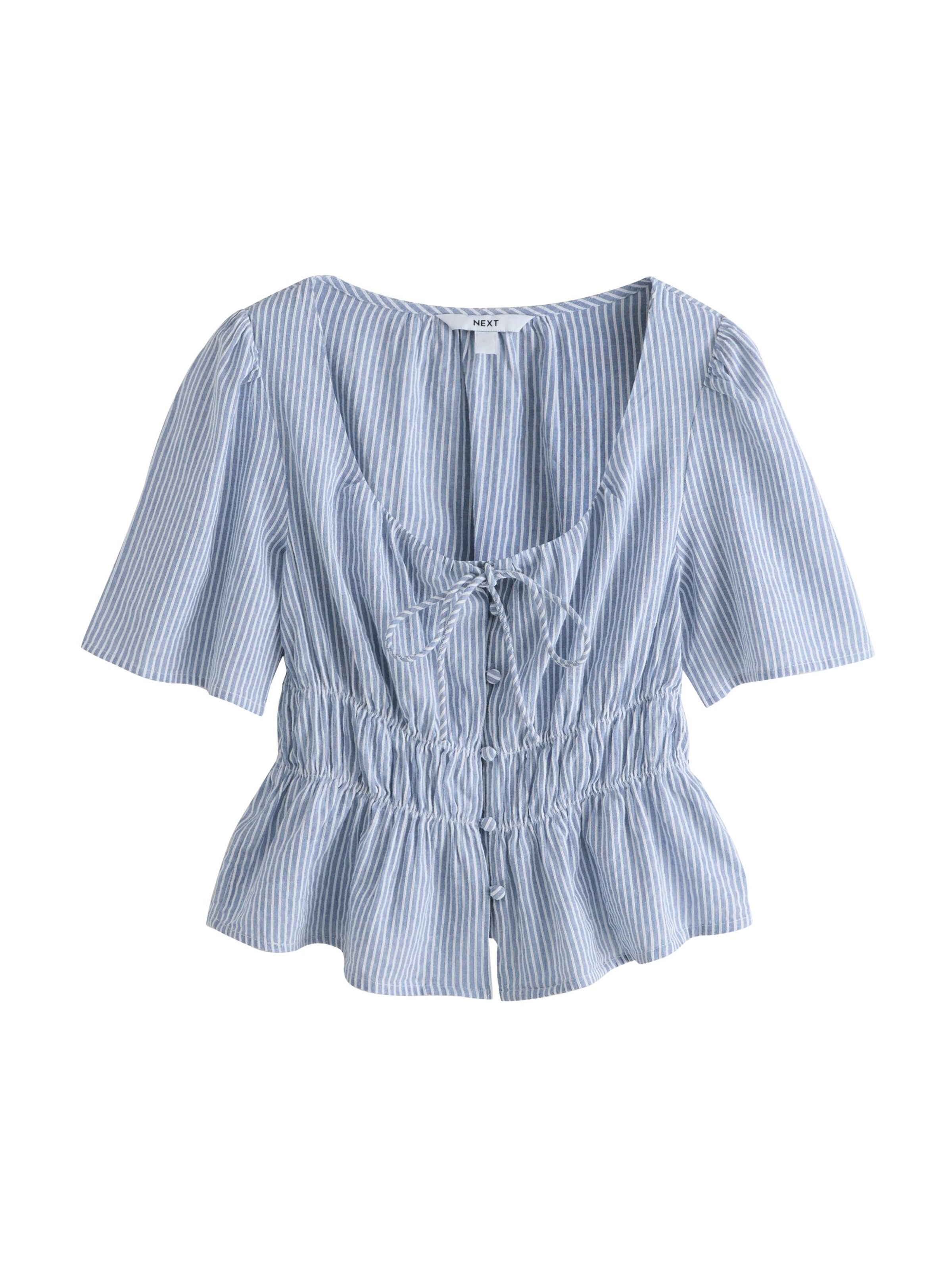 Next Bluse in Blau: Vorderseite